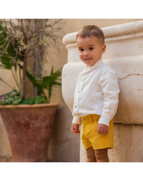 Conjunto Bebé Mostaza