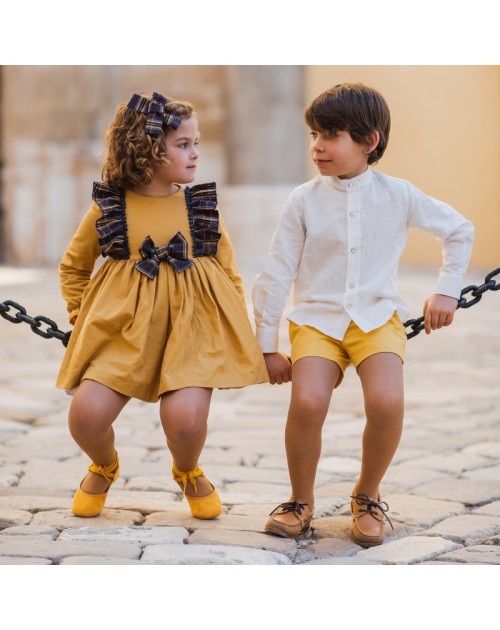 Conjunto Niño Mostaza